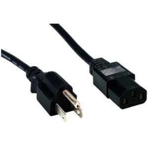 Comprehensive Standard PC Power Cord, Black, 10ft PWC-BK-10