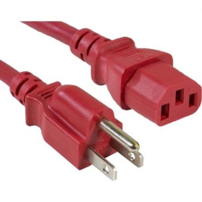 ENET Standard Power Cord N515-C13-RD-2F-ENC