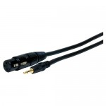 Comprehensive Standard Series XLR Jack to Stereo 3.5mm Mini Plug Audio Cable 3ft XLRJ-MPS-3ST