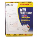 C-Line Standard Weight Polypropylene Sheet Protector, Non-Glare, 2", 11 x 8 1/2, 50/BX CLI62038