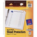 Avery Standard Weight Sheet Protector PV-25P