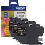 Brother Standard Yield 3 Pack of Color Ink (C/M/Y) LC30113PKS