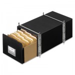 Bankers Box STAXONSTEEL Storage Box Drawer, Legal, Steel Frame, Black, 6/Carton FEL00512
