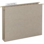 Smead Steel Gray TUFF Hanging Box Bottom Folders with Easy Slide Tab 64240