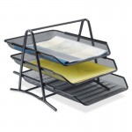 Steel Mesh 3-Tier Mesh Desk Tray 90206