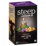 steep Tea, Earl Grey, 1.28 oz Tea Bag, 20/Box BTC17700