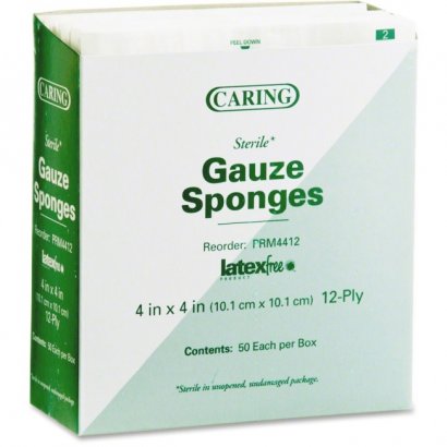 Sterile Woven Gauze Sponges PRM4412CT