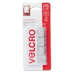 Velcro Sticky-Back Hook and Loop Fastener Squares, 7/8 Inch, Clear VEK91330