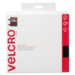 Velcro Sticky-Back Hook and Loop Fasteners in Dispenser, 3/4 Inch x 30 ft. Roll, Black VEK91137