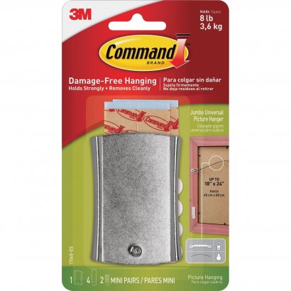 Command Sticky Nail Wire-Backed Hanger 17048ES