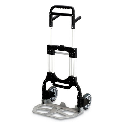 Safco Stow-Away Heavy-Duty Hand Truck, 500lb Capacity, 23w x 24d x 50h, Aluminum SAF4055NC