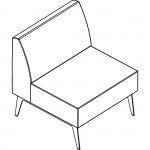 Arold Straight Chair HC30K8W1