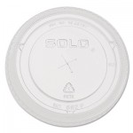 662TS-0090 Straw-Slot Cold Cup Lids, 9oz-20oz Cups, Clear, 100/Pack DCC662TSPK