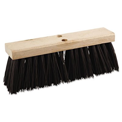 BWK 73160 Street Broom Head, 16" Wide, Polypropylene Bristles BWK73160