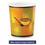 HUH 70332 Streetside Squat Paper Food Container, Streetside Design, 32 oz, 25/Bag HUH70332