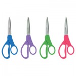 Westcott Student Scissors With Antimicrobial Protection, Assorted Colors, 7" Long ACM14231