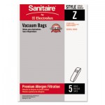 Sanitaire EUR 63881A-10 Style Z Vacuum Bags, 5/Pack, 10 Packs/Carton EUR63881A10CT