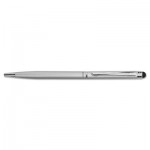 Zebra StylusPen Twist Ballpoint Pen/Stylus, Silver ZEB33161