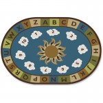 Sunny Day Learn/Play Oval Rug 94704