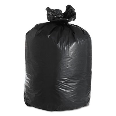 BWK 526 Super Extra-Heavy Can Liner, 38x58, 2 Mil, 60gal, Black, 10 Bag/RL, 10 RL/CT BWK526