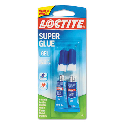 Loctite Super Glue Gel, .07 oz. Tube, 2/pack LOC1255800