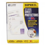 C-Line Super Heavyweight Polypropylene Sheet Protector, Clear, 2", 11 x 8 1/2, 50/BX CLI61003