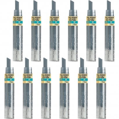 Pentel Super Hi-Polymer Leads 50HBX
