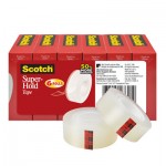 Scotch 700K10 Super-Hold Tape Refill, 1" Core, 0.75" x 27.77 yds, Crystal Clear, 10 Rolls/Pack MMM24364767
