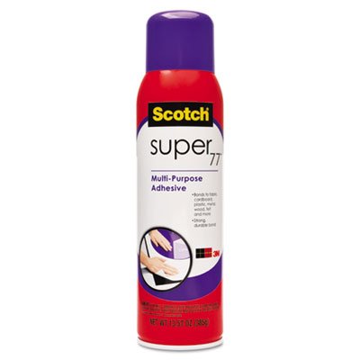 Super Multipurpose Spray Adhesive, 13.57 oz, Aerosol MMM77