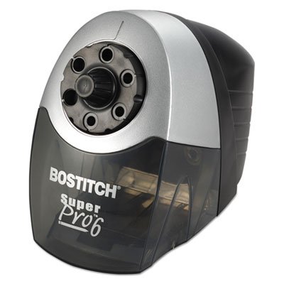 Bostitch BOS-EPS12HC Super Pro 6 Commercial Electric Pencil Sharpener, Gray/Black BOSEPS12HC