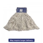 RCP D254-06 WHI Super Stitch Blend Mop, Cotton/Synthetic, X-Large, White, 6/Carton RCPD25406WHICT