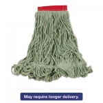 RCP D253 GRE Super Stitch Blend Mop Heads, Cotton/Synthetic, Green, Large RCPD253GRE