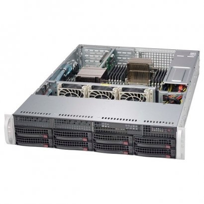 SuperChassis (Black) CSE-825TQC-600WB