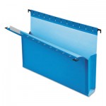 Pendaflex SureHook Reinforced Hanging Box Files, 3" Exp with Sides, Letter, Blue, 25/Box PFX59203