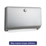 BOB 2621 Surface-Mounted Paper Towel Dispenser, Stainless Steel, 10 3/4 x 4 x 7 1/8 BOB2621