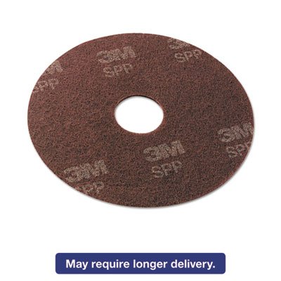 Surface Preparation Pad, 17", Maroon, 10/Carton MMMSPP17