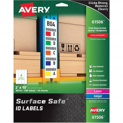 Avery Surface Safe ID Labels 61506