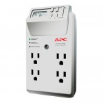 APC SurgeArrest Essential 4-Outlets Surge Suppressor P4GC