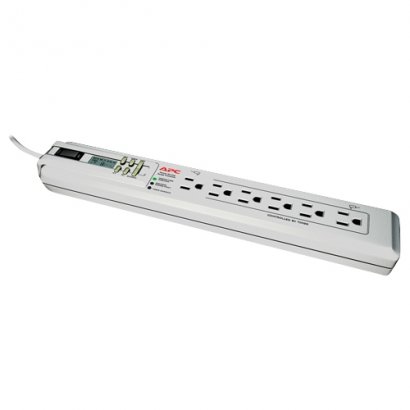 APC SurgeArrest Essential 6-Outlets Surge Suppressor P6GC