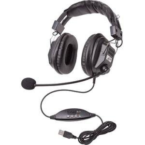 Califone Switchable Stereo/Mono Headset with USB Plug 3068MUSB