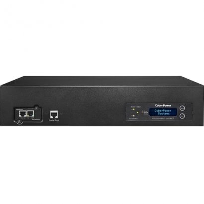 CyberPower Switched ATS PDU 200-240V 30A 2U 19-Outlets (2) L6-30P PDU30SWHVT19ATNET