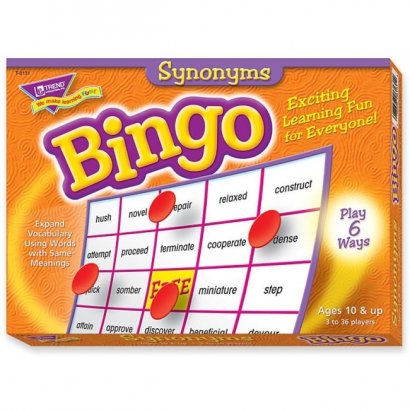 Synonyms Bingo Game 6131