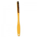 9B56 BLACK Synthetic-Fill Tile & Grout Brush, 8 1/2" Long, Yellow Plastic Handle RCP9B56BLA