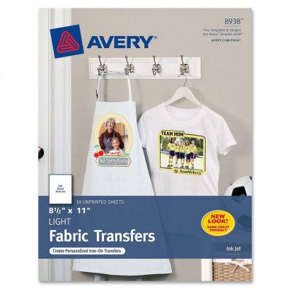 Avery T-Shirt Transfer 8938