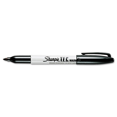 Sharpie T.E.C. Permanent Marker, Fine Bullet Tip, Black SAN13401