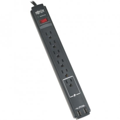 Tripp Lite TAA Complaint Protect It! Surge Suppressor TLP606USBBTAA