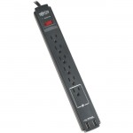 Tripp Lite TAA Complaint Protect It! Surge Suppressor TLP606USBBTAA