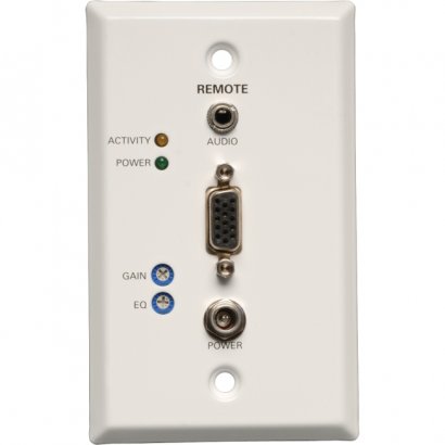 Tripp Lite TAA/GSA Compliant Wallplate Video Console B132-100A-WP-1