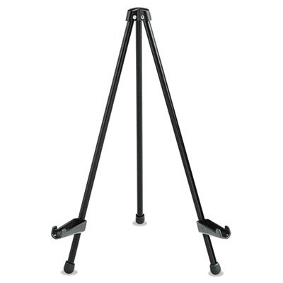 Quartet Tabletop Instant Easel, 14" High, Steel, Black QRT28E
