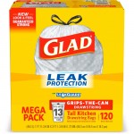 Glad Tall Kitchen Drawstring Trash Bags 78564PL